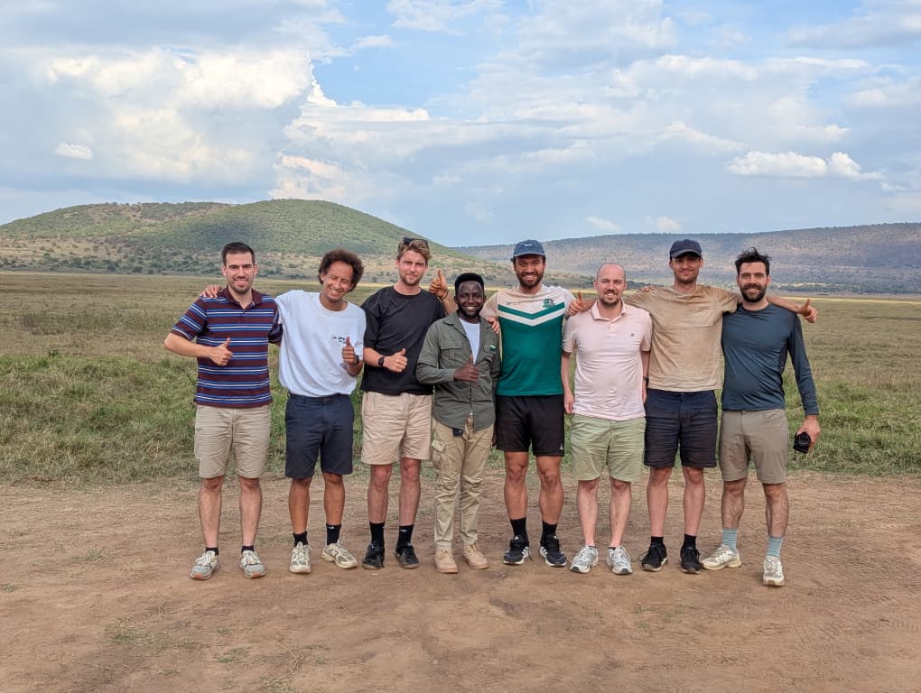 picture of tourist in Akagera